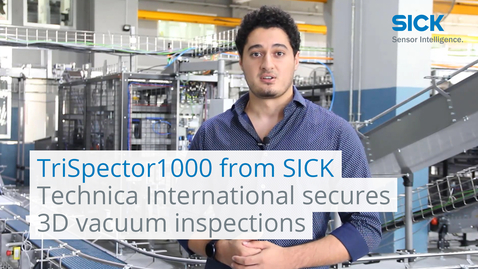 Vorschaubild für Technica International secures 3D vacuum inspections with TriSpector1000 from SICK