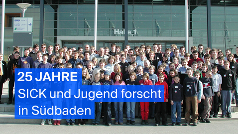Vorschaubild für 25 Jahre SICK und Jugend forscht in Südbaden