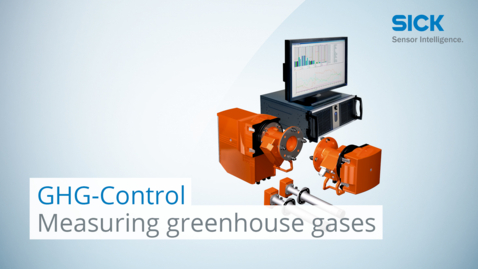 Vorschaubild für Measuring greenhouse gases with GHG-Control from SICK