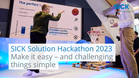 Vorschaubild für SICK Solution Hackathon 2023 - Make it easy