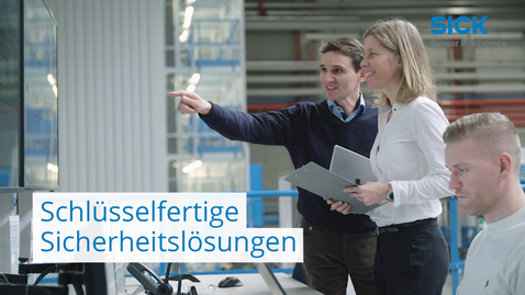 Vorschaubild für Schlüsselfertige Sicherheitslösungen von SICK: Produktivität und Sicherheit gewährleisten
