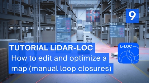 Vorschaubild für How to edit and optimize a map (Manual loop closures)