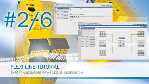 Vorschaubild für Tutorial Flexi Line (Part 2/6): Export and import of a Flexi Line definition