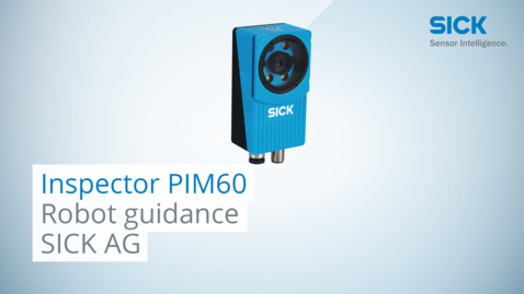 Vorschaubild für Inspector PIM60: Robot guidance