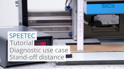 Vorschaubild für Tutorial SPEETEC 1D diagnostic use cases: Stand-off distance