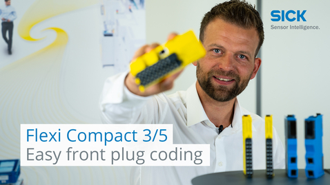 Vorschaubild für Introducing Flexi Compact (3/5): Easy front plug coding