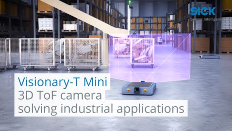Vorschaubild für Visionary-T Mini: 3D ToF camera solving industrial applications