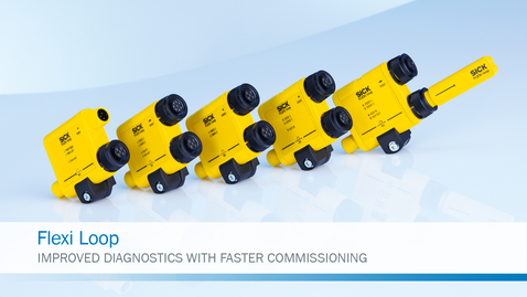 Vorschaubild für Flexi Loop from SICK: Advantages in series for faster machine commissioning