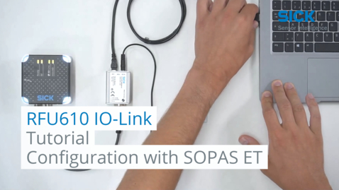 Vorschaubild für Tutorial RFU610 IO-Link: Configuration with SOPAS ET