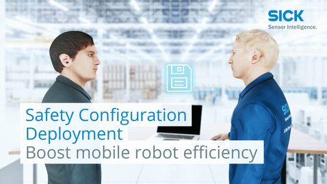 Vorschaubild für Boost Mobile Robot Efficiency with the Safety Configuration Deployment Add-On for Safety Designer