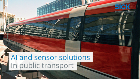 Vorschaubild für AI and sensor solutions in public transport