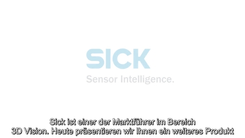 Vorschaubild für Visionary-B CV: Effektive 3D-Fahrerassistenzsystem von SICK
