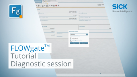 Vorschaubild für Tutorial: FLOWgate™ Diagnostic session