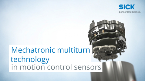 Vorschaubild für Mechatronic multiturn technology in Motion Control Sensors from SICK