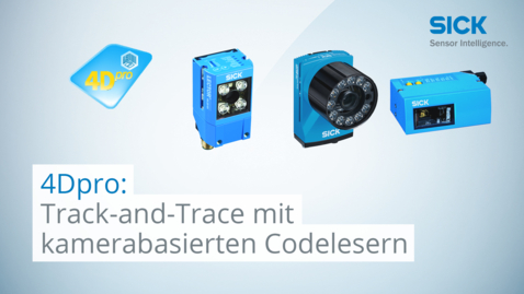 Vorschaubild für 4Dpro: Track-and-Trace in pharmazeutischen Verpackungsanlagen mit kamerabasierten Codelesern