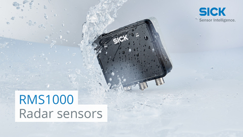 Vorschaubild für RMS1000 – New radar sensor from SICK