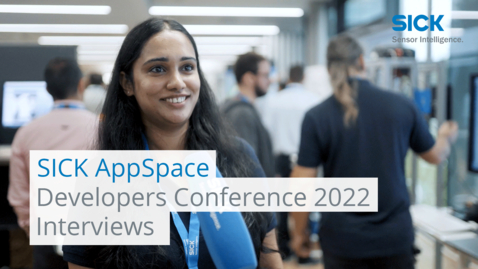 Vorschaubild für SICK AppSpace Developers Conference 2022: Interviews