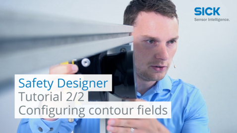 Vorschaubild für Tutorial Safety Designer (Part 2/2): Configuring contour fields for safety laser scanners
