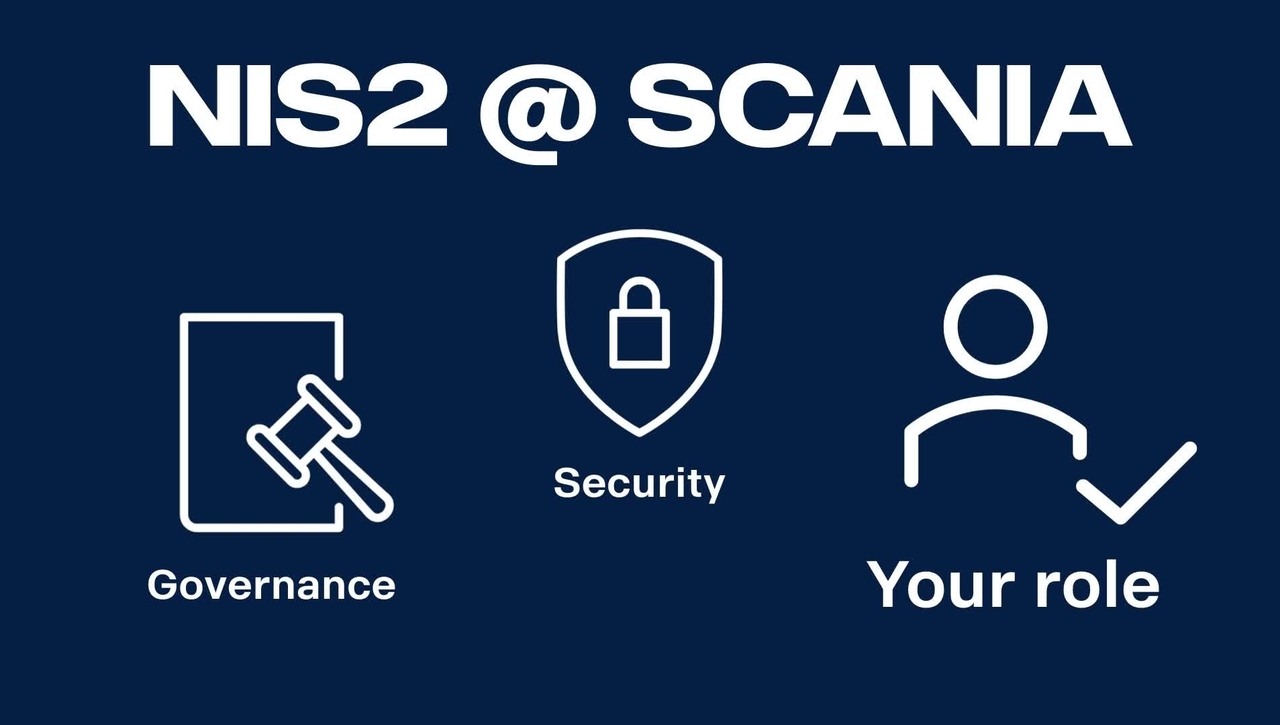 Scania NIS2 Introduction