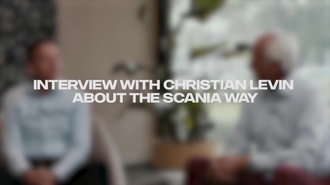 Thumbnail for The Scania Way CEO Christian Levin