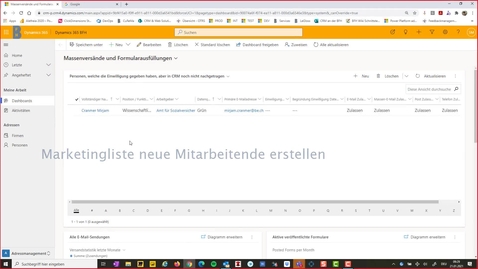 Thumbnail for Marketingliste Neue Mitarbeitende Doz, WiMa, Lehrbeauft