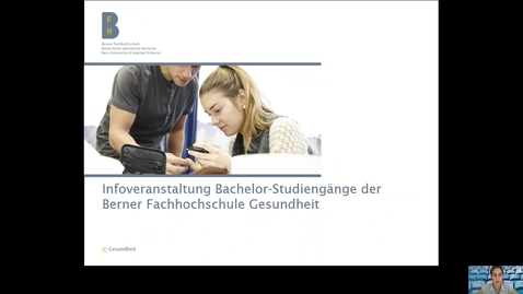 Thumbnail for BSc Infoveranstaltung vom 2. Dezember 2020: Begrüssung und Zulassung