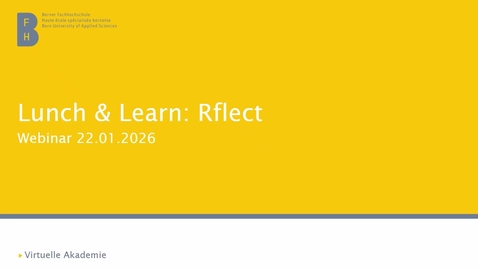 Thumbnail for Lunch &amp; Learn: Rflect (22.01.2026)