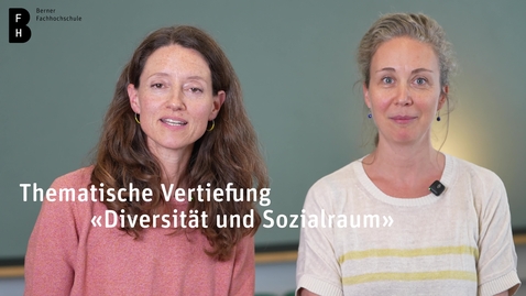 Thumbnail for Thematische Vertiefung "Diversität und Sozialraum"
