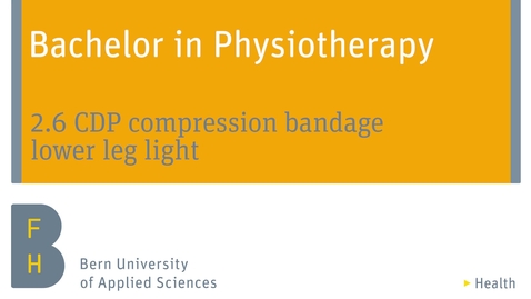 Thumbnail for 2.6 CDP compression bandage lower leg light