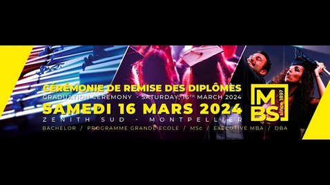 Vignette pour MBS 2024 graduation ceremony