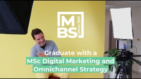 Vignette pour Discover the MSc Digital Marketing &amp; Omnichannel Strategy at MBS