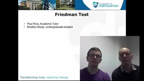 Thumbnail for Friedman test