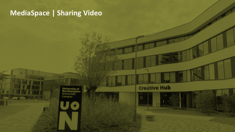 Thumbnail for How can I share my video with a colleague?