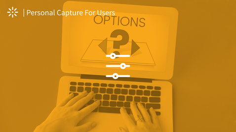 Thumbnail for How to Set the Recording Options in Kaltura Personal Capture