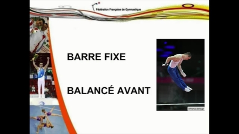 Vignette pour BARRE FIXE - Balancé avant