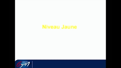 Vignette pour ACCESS GYM GAM - Niveau Jaune