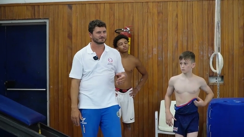 Vignette pour EUROPEAN GYMNASTICS MAG JUNIOR CAMP THESSALONIKI 2023 - RINGS - part one