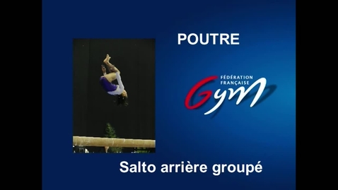 Vignette pour POUTRE - Salto arrière groupé