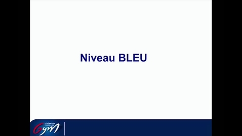 Vignette pour ACCESS GYM GAM - Niveau Bleu