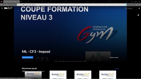 Vignette pour IMAGym - Présentation espace connecté