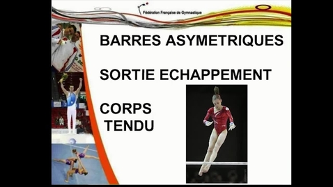 Vignette pour BARRES ASYMÉTRIQUES - Sortie échappement corps tendu