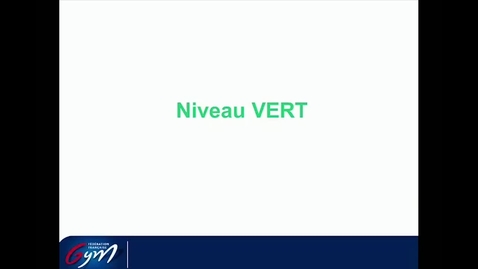 Vignette pour ACCESS GYM GAM - Niveau Vert 