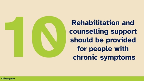 Thumbnail for #10 thing you should know about Chikungunya