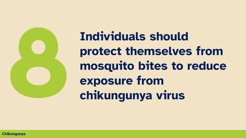Thumbnail for 8th thing you should know about chikungunya