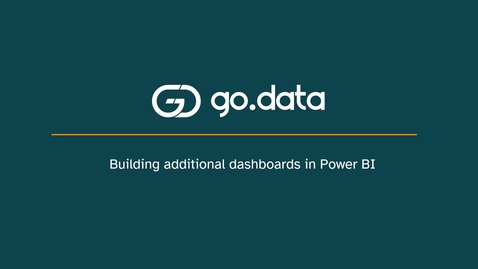 Thumbnail for Module 8: Creating new visuals in the Go.Data - Power BI Dashboard template 