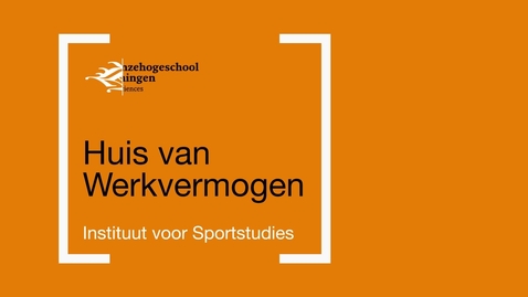 Thumbnail for Animatie Huis van werkvermogen voor sportstudies