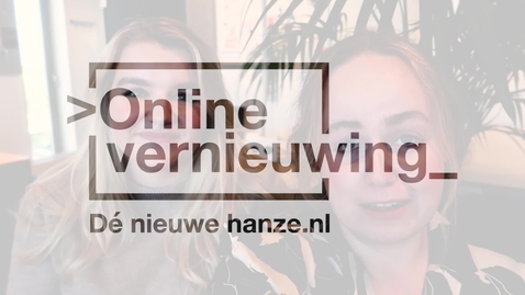 Thumbnail for Vlog Online Vernieuwing #1 