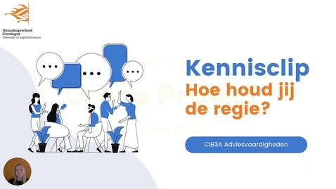 Thumbnail for 3.2 Kennisclip Hoe houd jij de regie - Adviesvaardigheden - Quiz